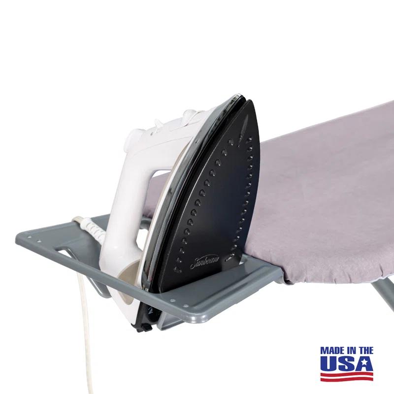 Seymour Home Products Seymour Home Products Adjustable Height 4 Leg Ironing Board with Mesh Top and Iron Rest
