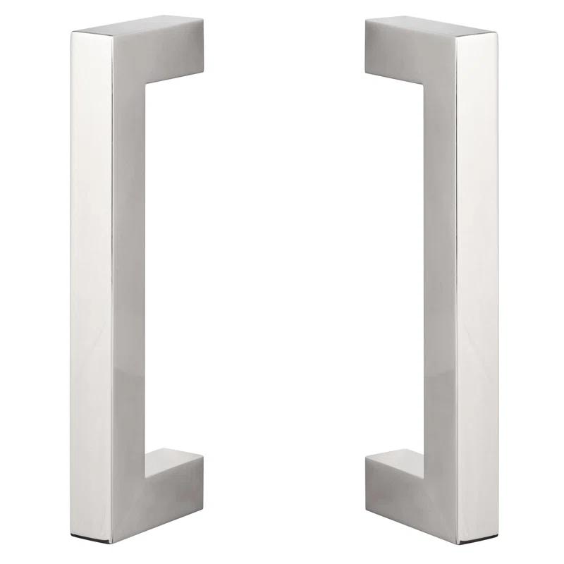 Sure-Loc Hardware Barn Door Handle, 9", Square, 2-sided (Set of 2)
