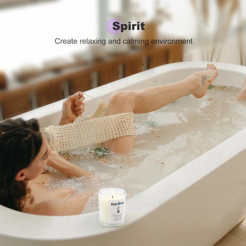 DAROMA Wild Bluebell Scented Jar Candle