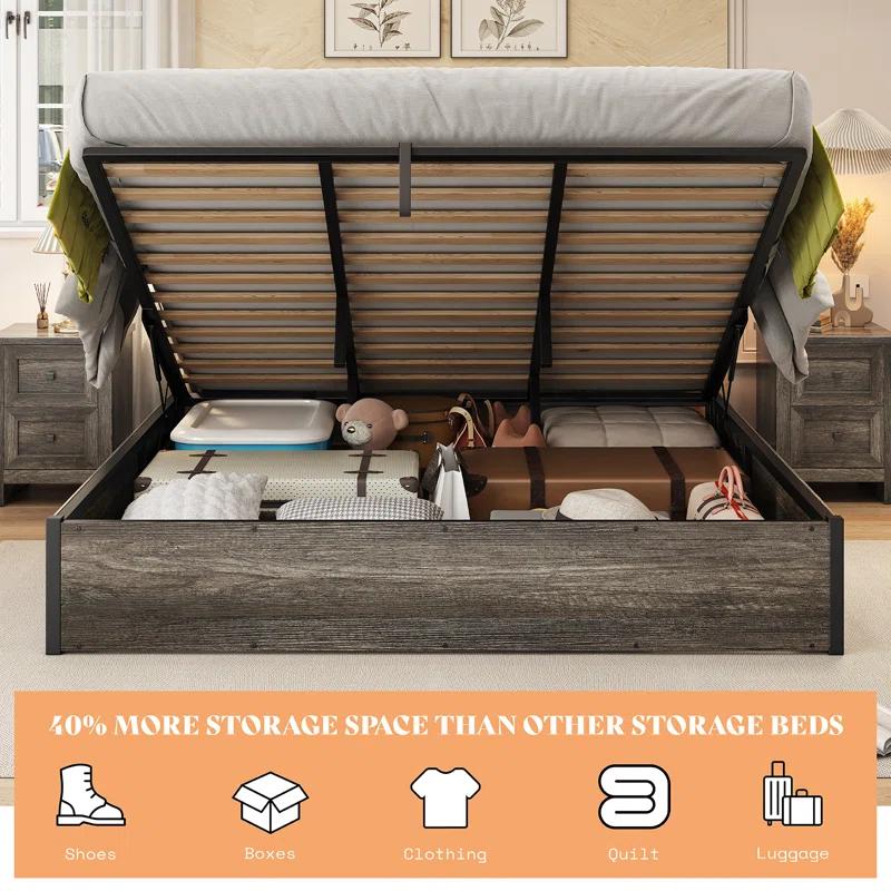 Wade Logan® Caityln Lift Up Storage Bed