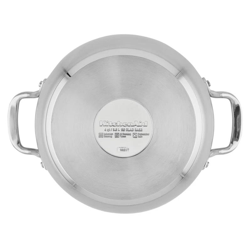 KitchenAid ® Stainless Steel 4-Qt. Covered Casserole