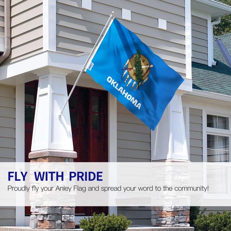 ANLEY Oklahoma State Flag Polyester 36 x 60 in. House Flag