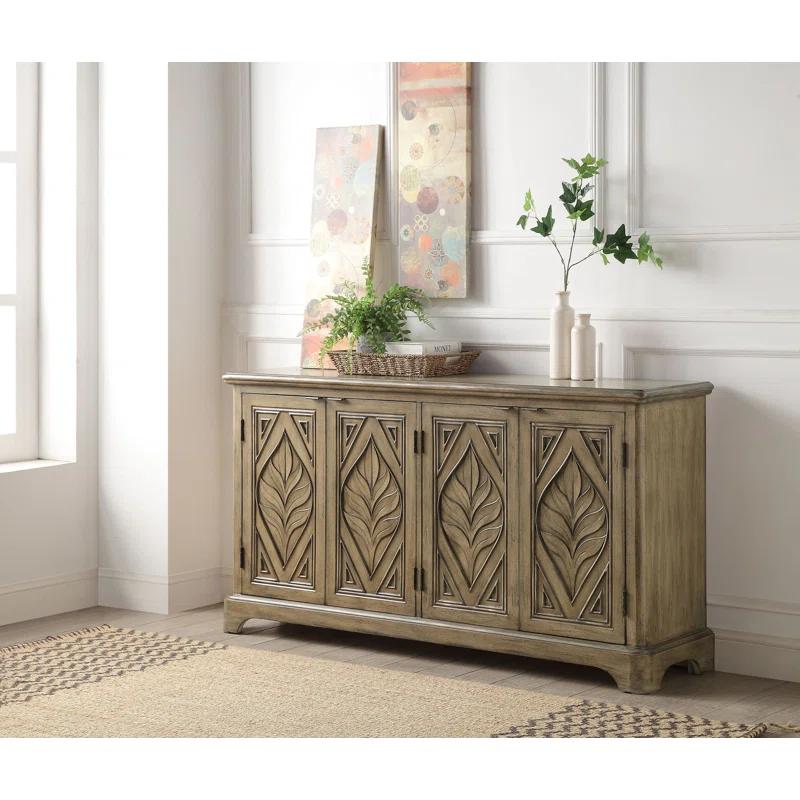 ACME Furniture AC00198 - Console Table, Oak Finish - Orana