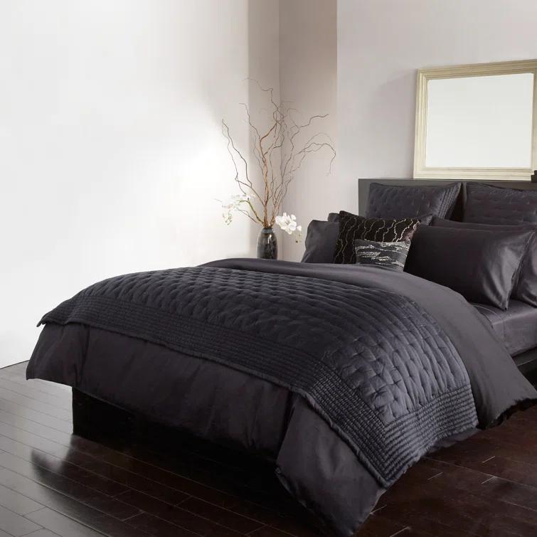 Ivory Pure Silk King Quilt with Shams