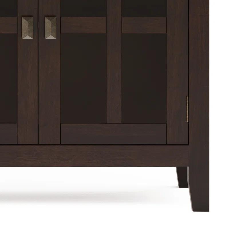 Simpli Home Artisan Large 4 Door Sideboard Buffet