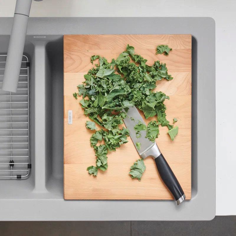 Blanco Beechwood Cutting Board for Ikon & Vintera Farmhouse Sinks