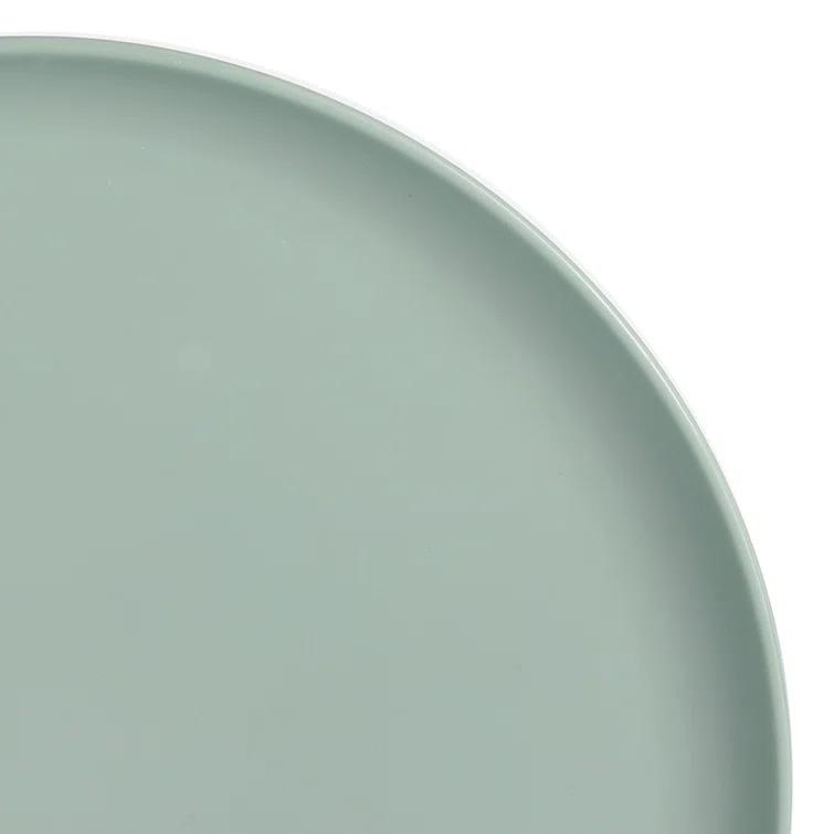 Gibson Home Canyon Crest 12-Piece Stackable Matte Melamine Dinnerware Set