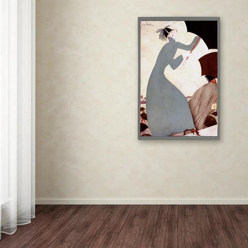Trademark Fine Art " Fashion Women 31 " by Vintage Lavoie