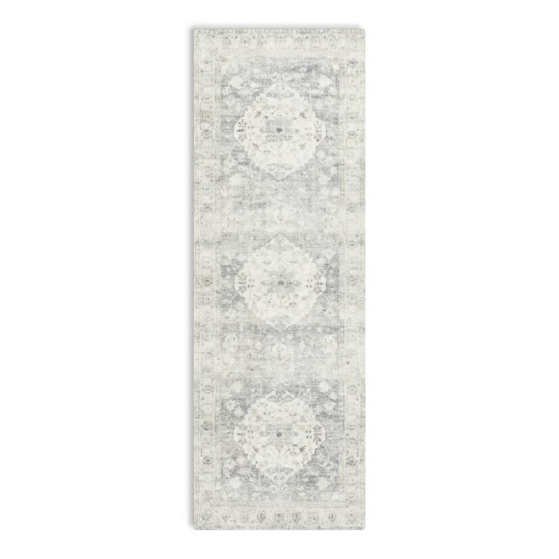 Sera Oriental Denim/Fog Area Rug