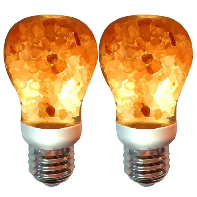 WBM LLC 1651B-4PK-01 Himalayan Glow 40 Watt Equivalent E26/Medium (Standard) Light Bulb (Set of 4)