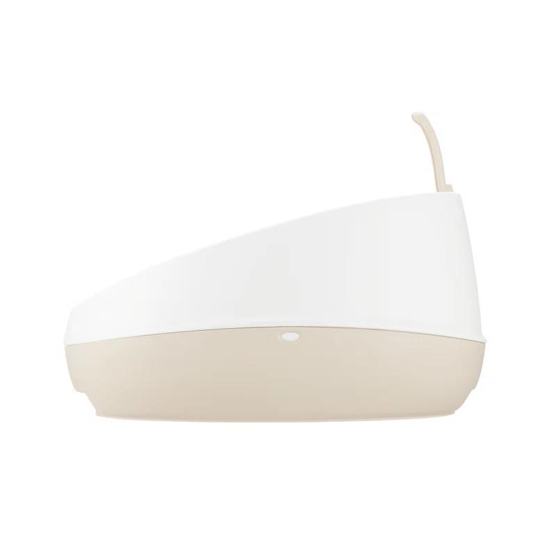 Richell Plastic Rimmed Litter Box with Scoop