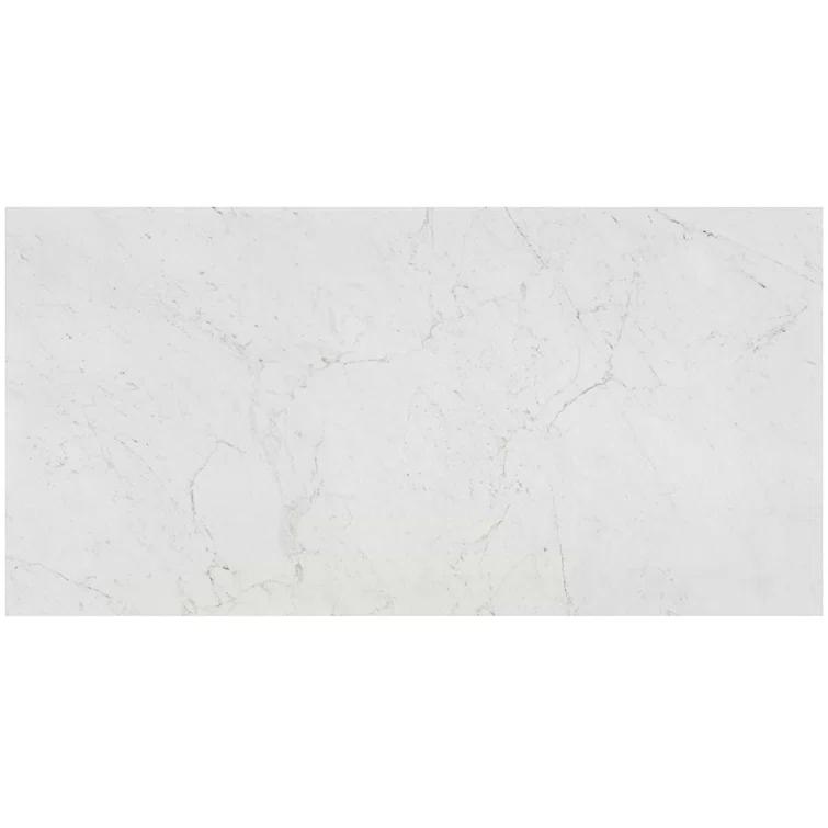 Bond Tile 24" x 47" Polished Marble Look Porcelain Floor and Wall Tile (15.5 Sq. Ft. / Case)