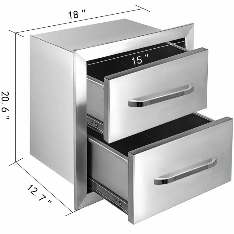 VEVOR 18'' Stainless Steel Drop-In