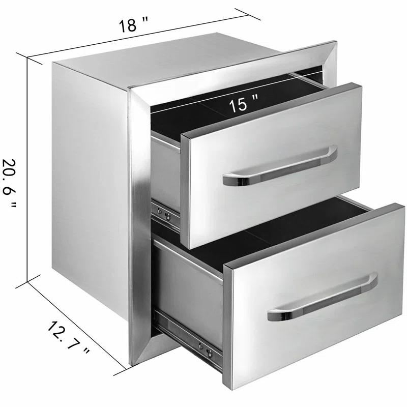 VEVOR 18'' Stainless Steel Drop-In
