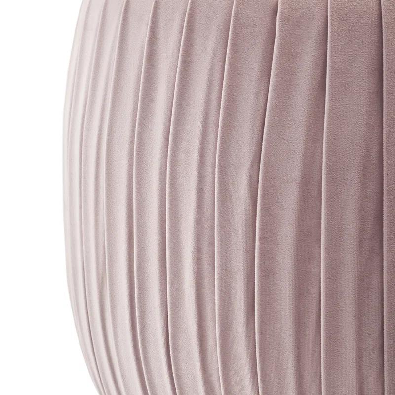 Adore Decor Adore Pleated Ottoman