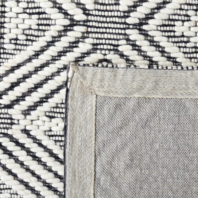 Foundry Select Ashaud Hand Loomed Wool And Cotton With Latex Geometric Rug