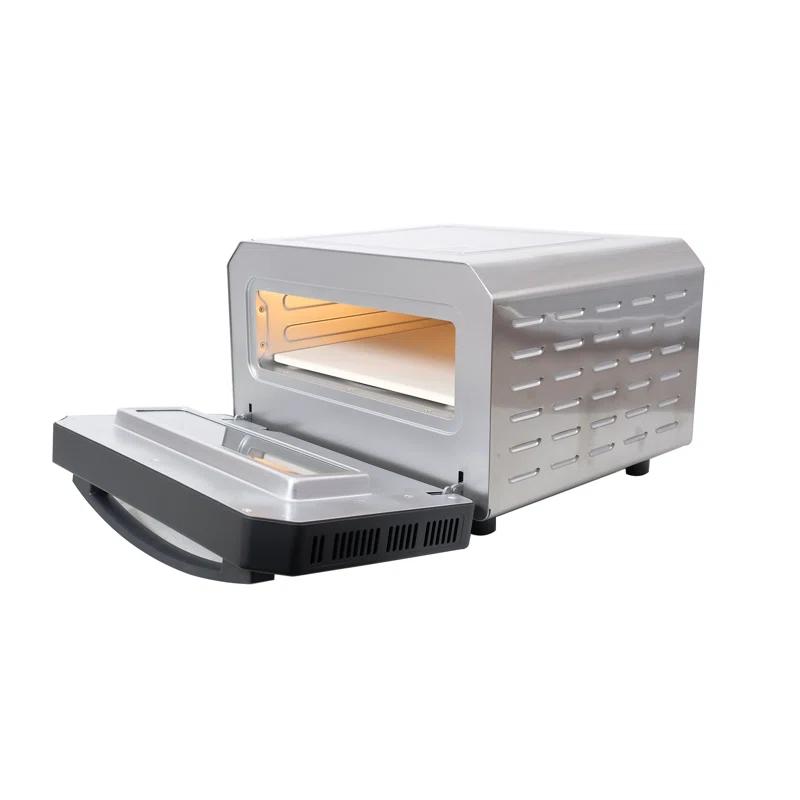 Equator Advanced Appliances Equator ELECTRIC PIZZA OVEN Multi Program w/ Baking Stone Countertop 0.5cf 110V | Wayfair