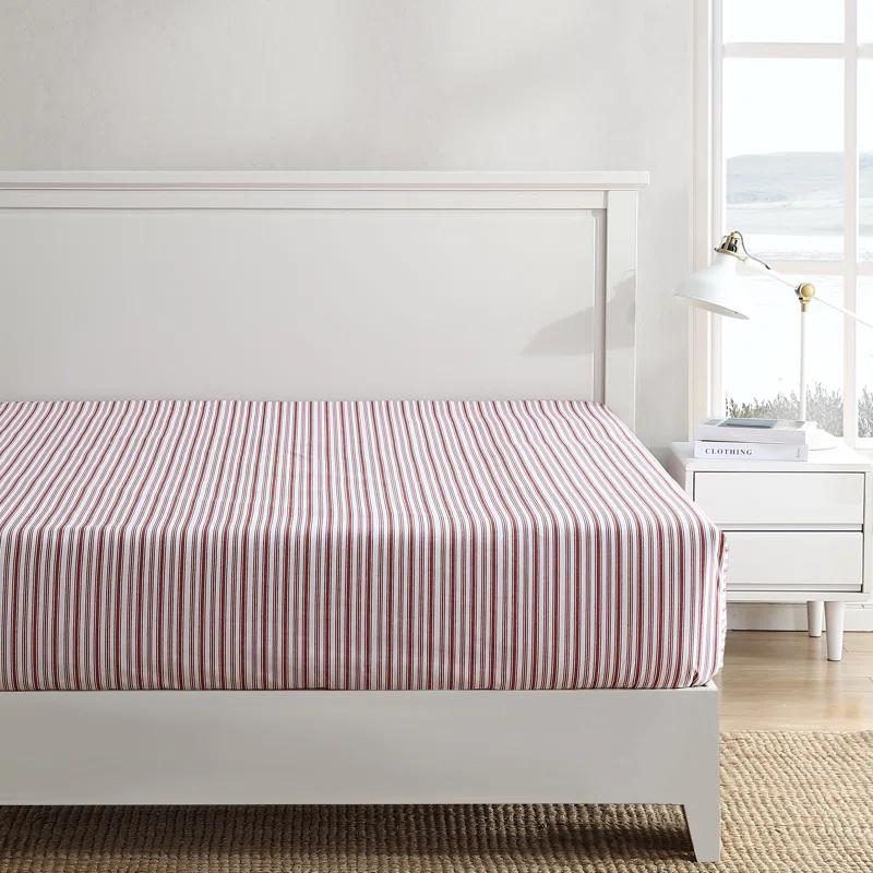 Nautica Nautica Percale Cotton Fully Elastic Fitted Sheet