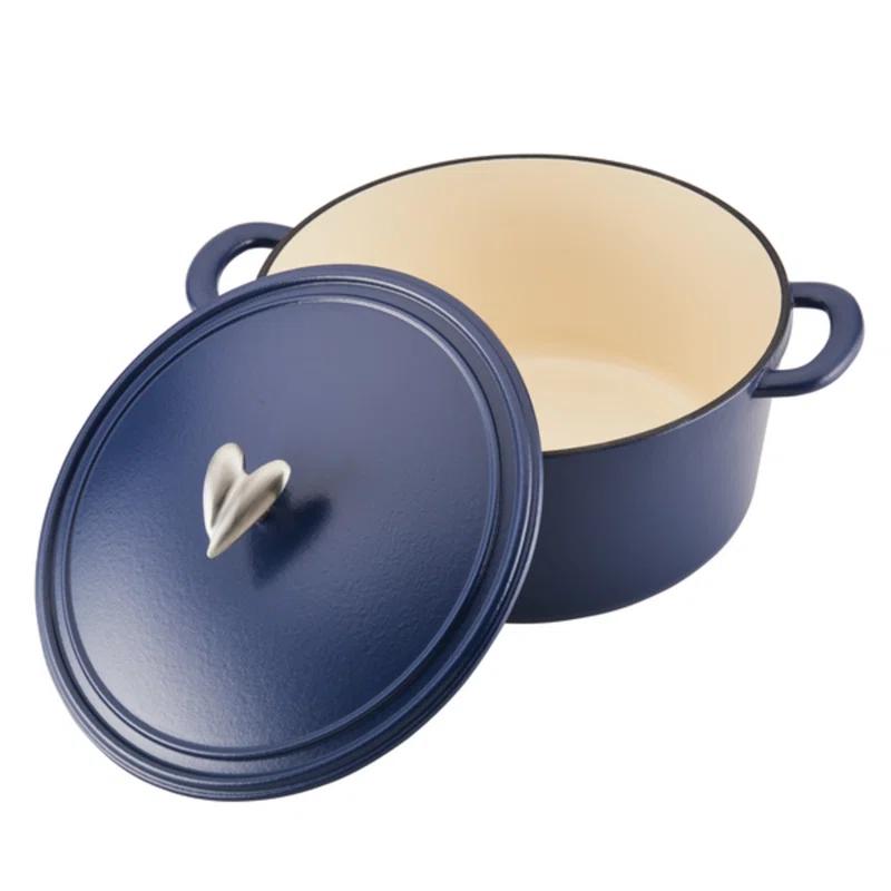 Ayesha Curry Ayesha Curry Enameled Cast Iron Induction Dutch Oven with Lid, 6 Quart