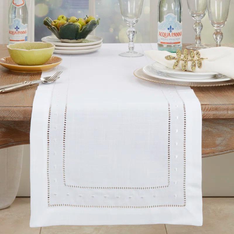 Saro Swiss Dot Collection Dining Linens