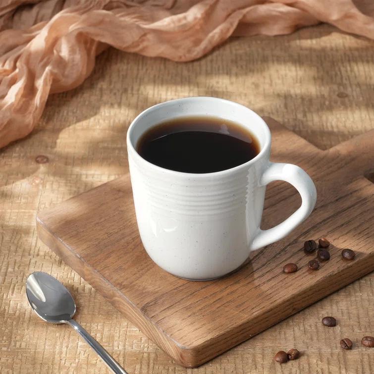 Evansburg 14oz Stoneware Coffee Mug- Service for 4 (Set of 4)