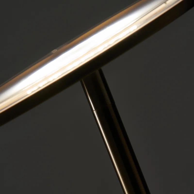 Brightech Sky Industrial 63 in. Dimmable LED Floor Lamp with Adjustable Head