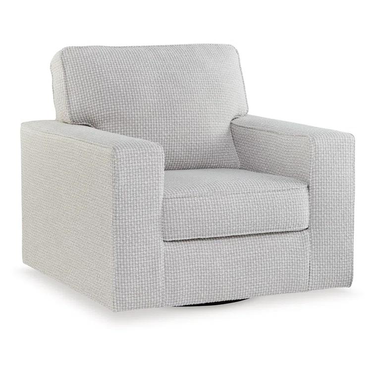 Ebern Designs Deivydas Upholstered Swivel Armchair
