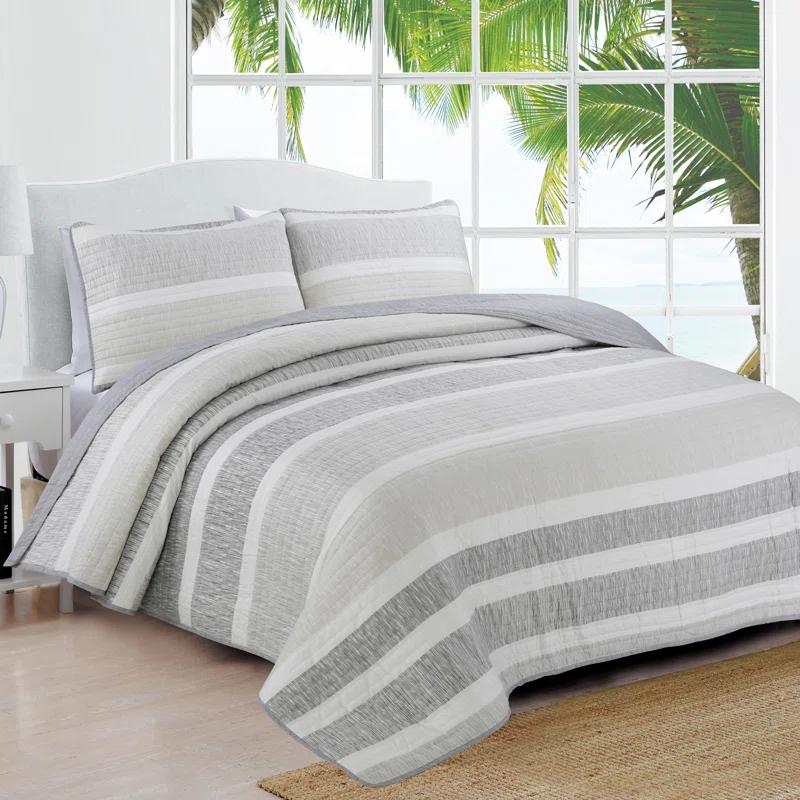 Phillips Modern & Contemporary Striped Quilt Set
