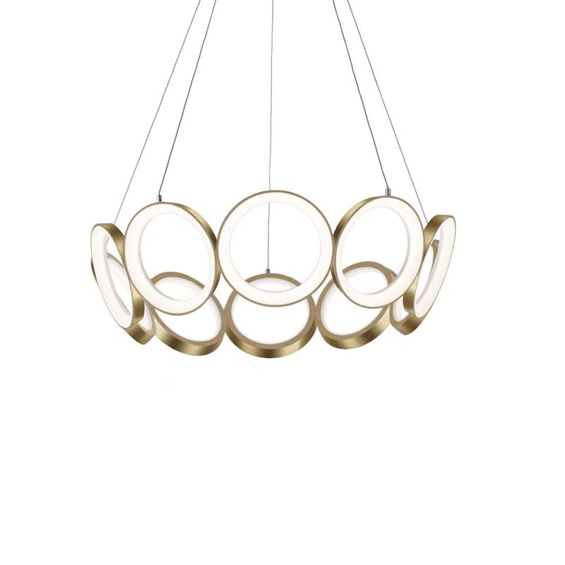 Kuzco Lighting Oros 10 - Light Dimmable LED Classic / Traditional Chandelier
