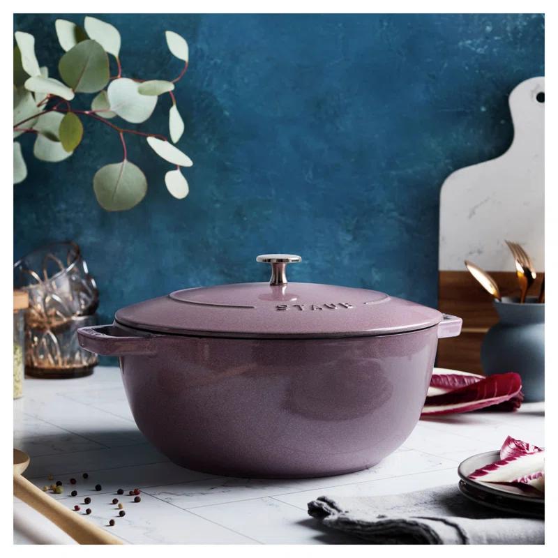 Staub ® Lilac Cast Iron 5-Qt. Essential French Oven