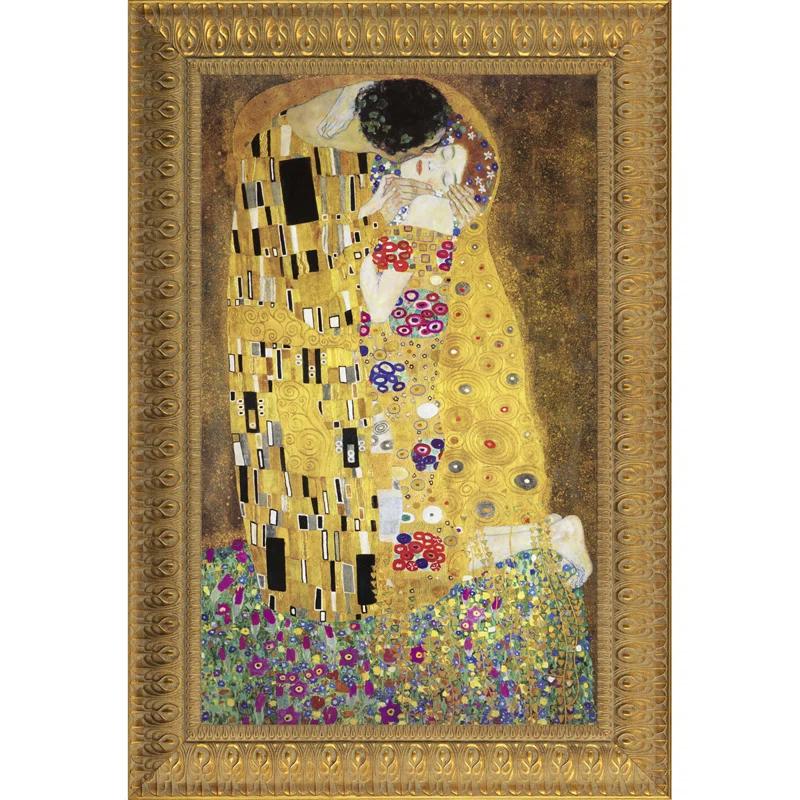 Vault W Artwork " The Kiss, 1908 " by Gustav Klimt