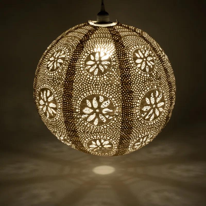 18'' Plug-in Outdoor Hanging Light