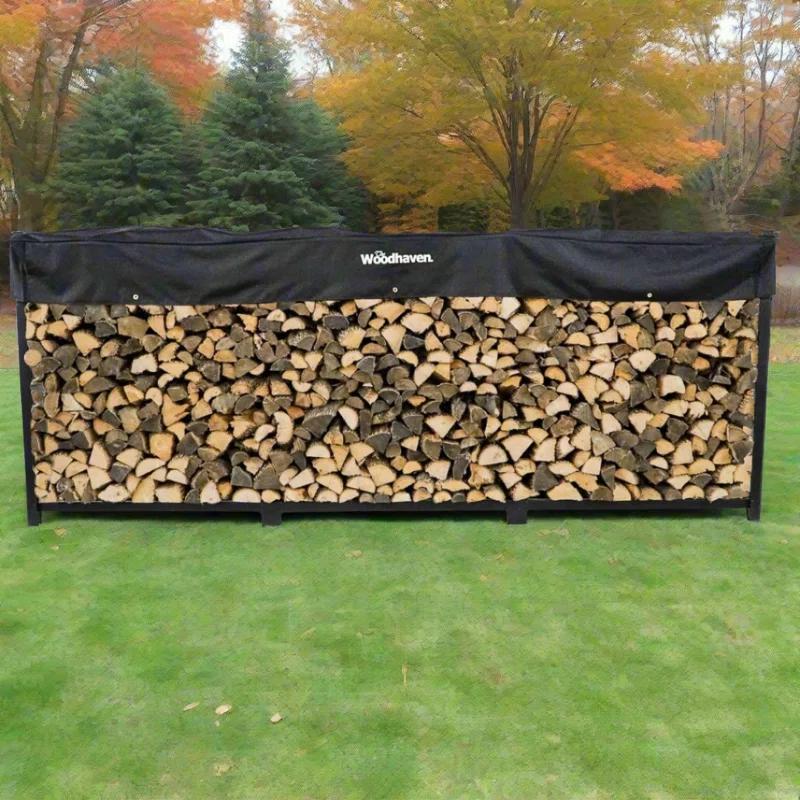 Woodhaven Metal Log Rack