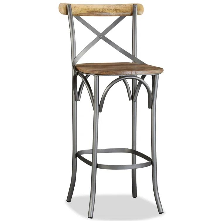 VidaXL VidaXL Bar Stool Solid Mango Wood
