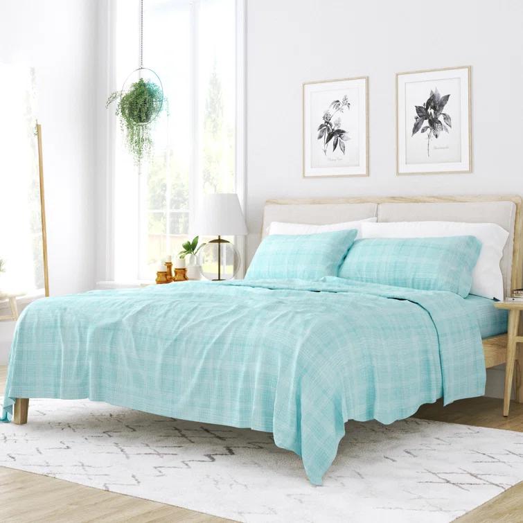 Becky Cameron Becky Cameron™ Thatch Pattern Bed Sheet Set