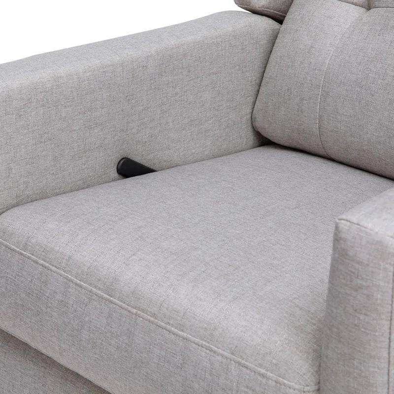 daVinci Maddox Swivel Reclining Glider