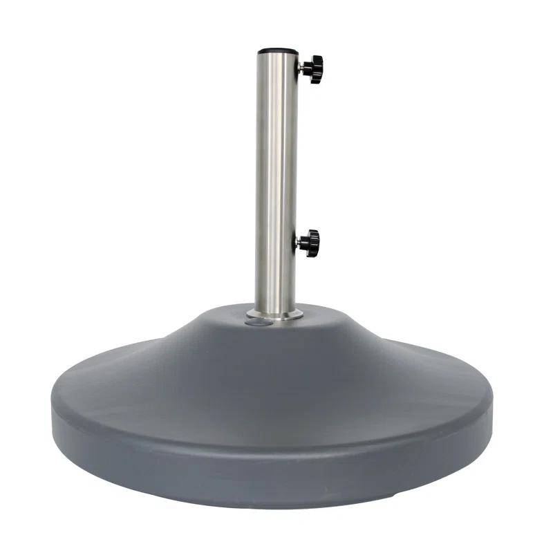 US Weight Fillable 120lb Capacity Free Standing Patio Umbrella Base