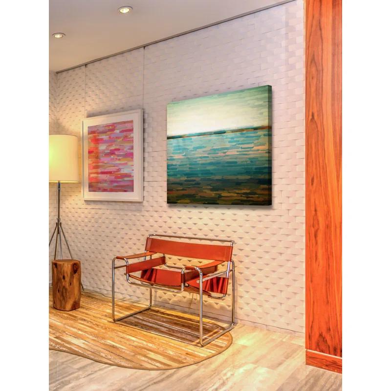 Highland Dunes 'Ormond Beach' Painting Print on Wrapped Canvas | Wayfair