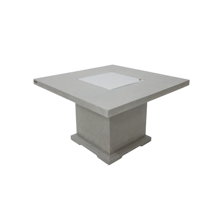 Elementi Birmingham 48" Liquid Propane Concrete Dining Table