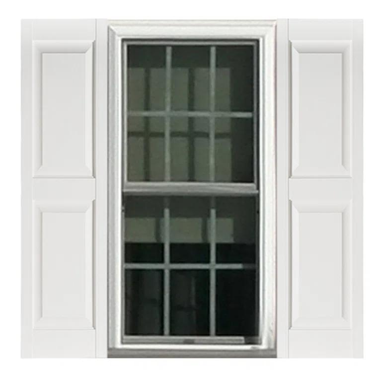 Perfect Shutters, inc. Premier Raised Panel Shutters (Set of 2)