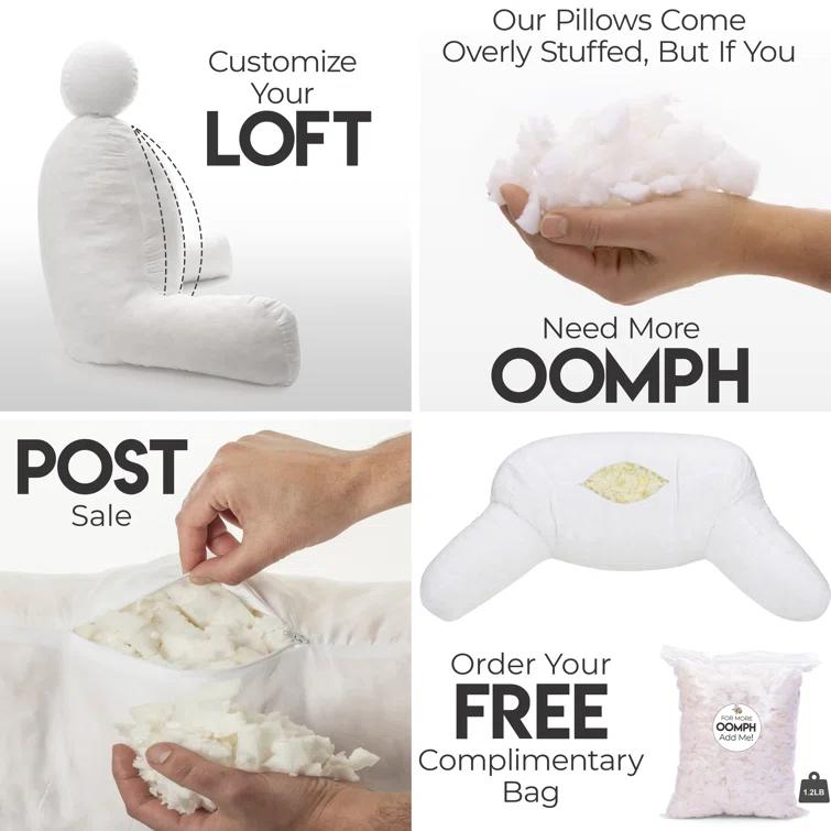 Husband Pillow Microsuede Indoor/Outdoor Throw Pillow