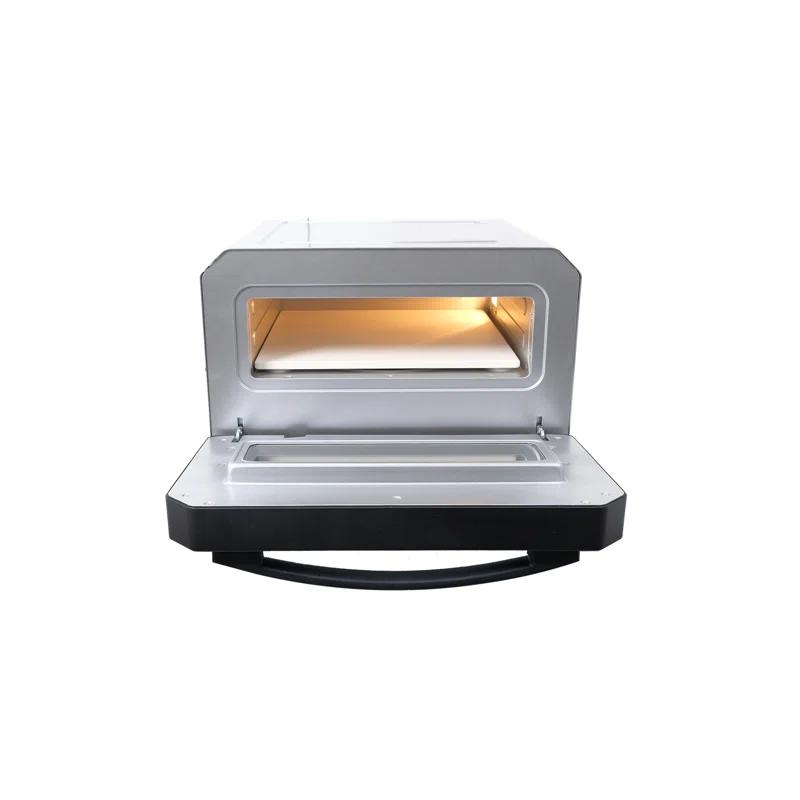 Equator Advanced Appliances Equator ELECTRIC PIZZA OVEN Multi Program w/ Baking Stone Countertop 0.5cf 110V | Wayfair