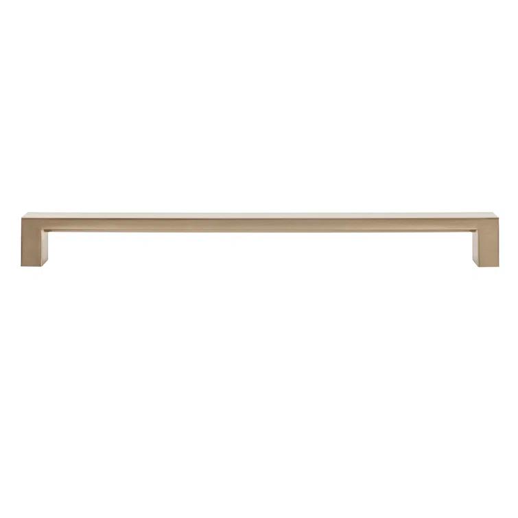 Sumner Street Home Hardware Architectural Flat 16" Center to Center Satin Brass Appliance Pull