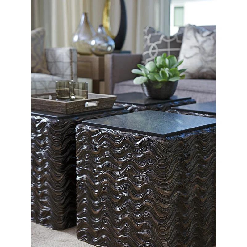 Shadow Play Talk Of The Town Cube End Table
