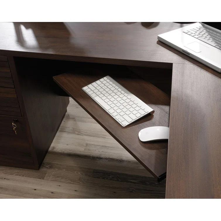 Crafters and Weavers Englewood L-Shaped Executive Desk