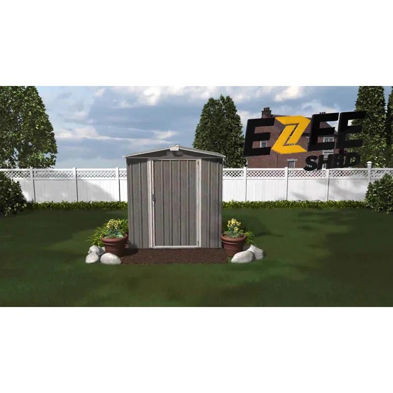 Arrow EZEE Shed 6 ft. W x 5 ft. D Metal Storage Shed