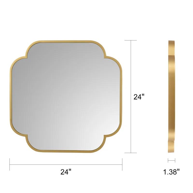 MacLuu Metal Flat Wall Mirror