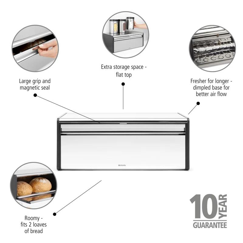 Brabantia Fall Front Bread Box