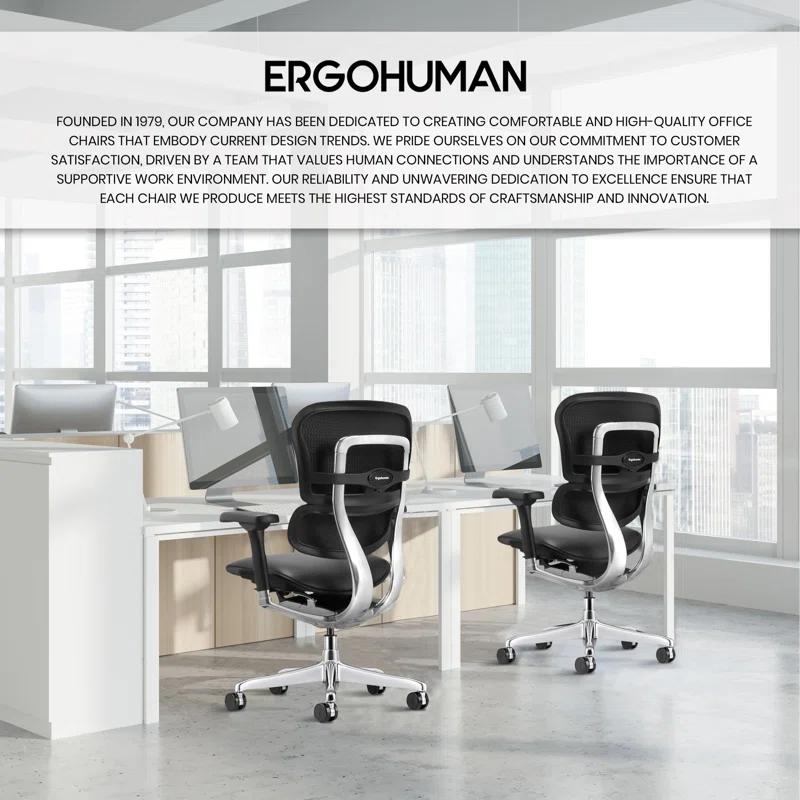 Eurotech Seating Ergohuman Leather Task Chair