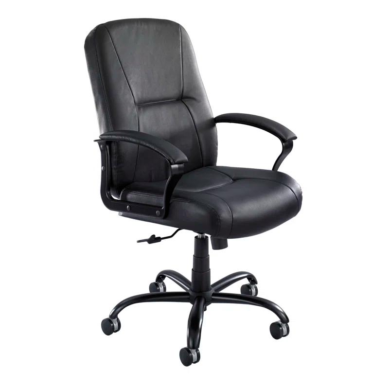 Safco Products Company Serenity™ Ergonomic Genuine Leather Executive Chair